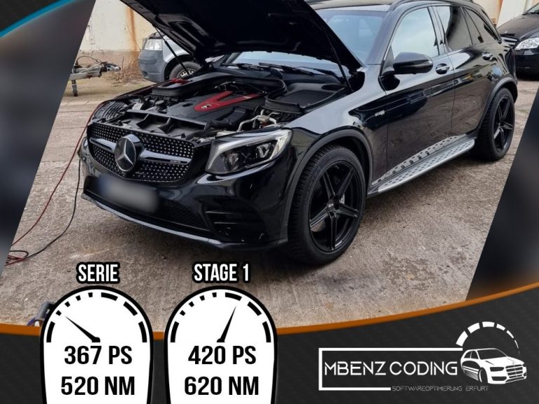 Softwareoptimerung Mercedes Benz bei MBenz Coding.
