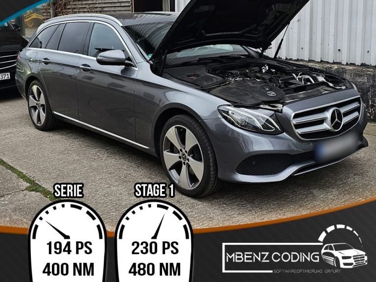 Leistungssteigerung Mercedes Benz bei Mbenz Coding